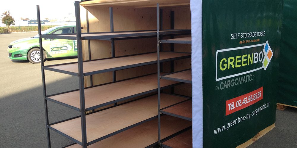 Greenbox par Cargomatic - Location de box de stockage mobile