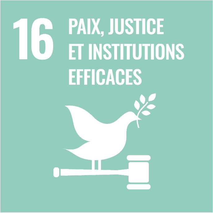 Paix, justice et institution efficaces