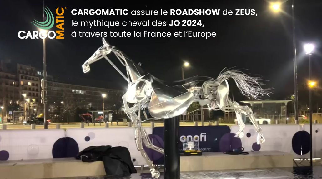 Zeus, cheval métallique, JO 2024